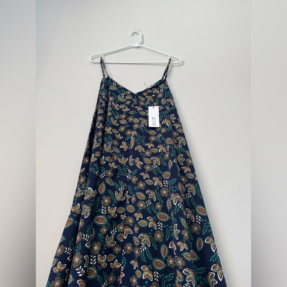 Hanky Hem Women’s Asymmetrical Dress by MOLLY BRACKEN NWT OverSize - Picture 3 of 9